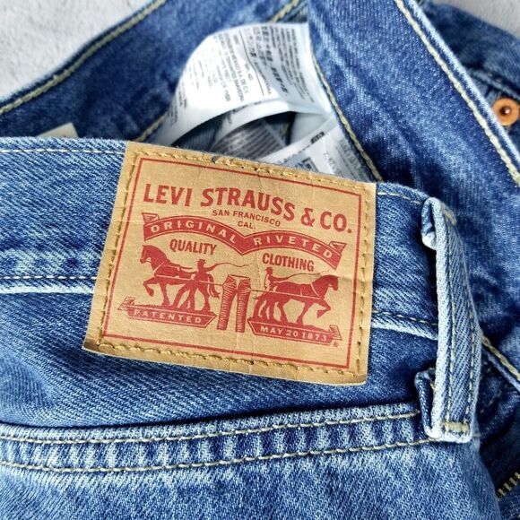 Levis jeans Womens 26×30 Blue Low Pro Straight Denim - Picture 9 of 13